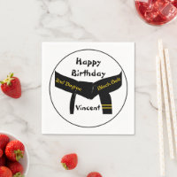 Arts martiaux 2e degré Ceinture noire Anniversaire