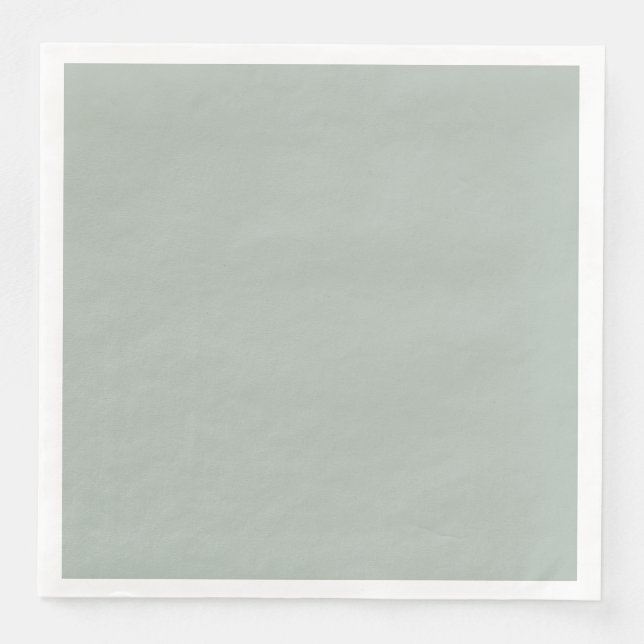 Serviette En Papier Ash Gray Dinner Paper Napkin (Devant)