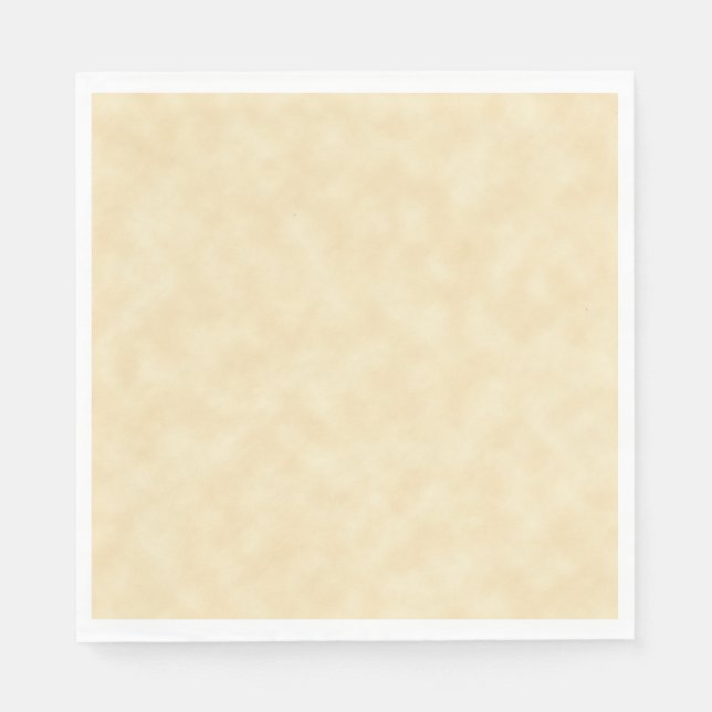Serviette En Papier Aspect de papier parchemin d'antiquité naturel (Devant)