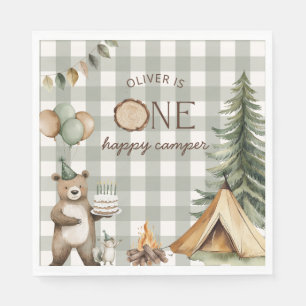 Serviette En Papier Assiettes en papier pour anniversaire "Un joyeux c