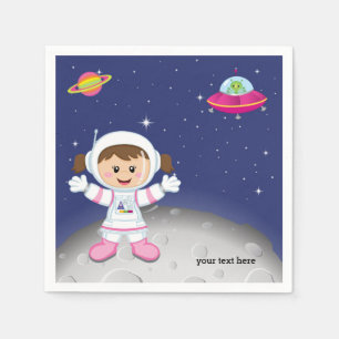 Serviette En Papier Astronaut