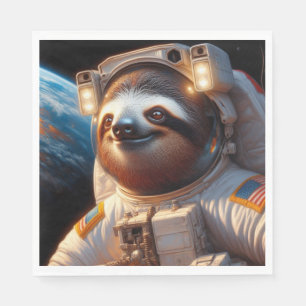 Serviette En Papier Astronaute de Sloth