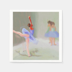 Serviette En Papier Au Ballet