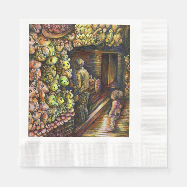 Serviette En Papier Au nord du cirque (Devant)