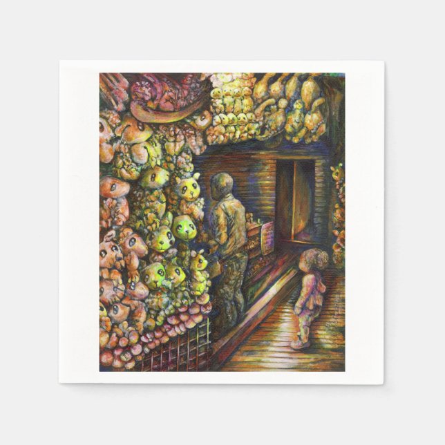 Serviette En Papier Au nord du cirque (Devant)