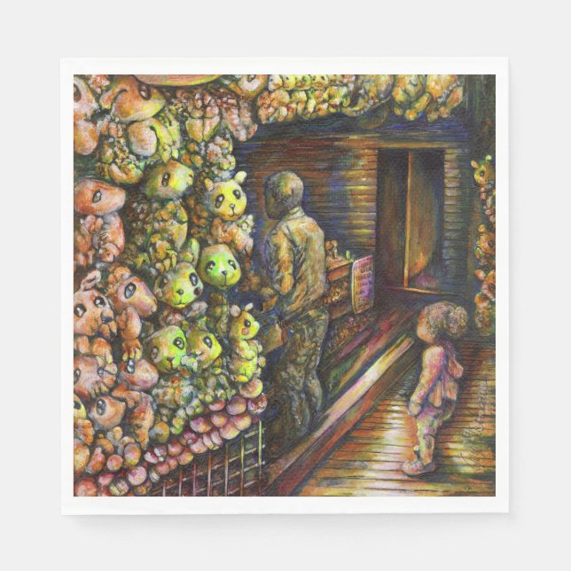 Serviette En Papier Au nord du cirque (Devant)