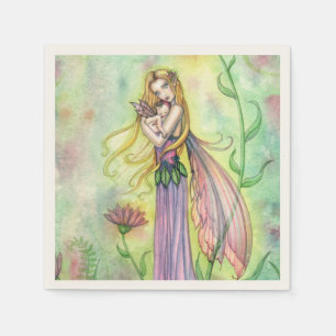 Serviette En Papier Aucun Cadeau Supérieur Art de Mère et Bébé Fée