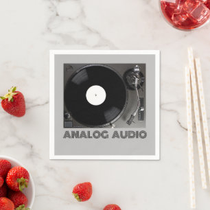 Serviette En Papier Audio analogique