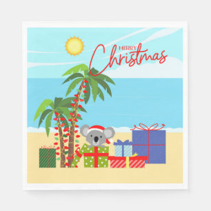 Serviette En Papier Australie Noël