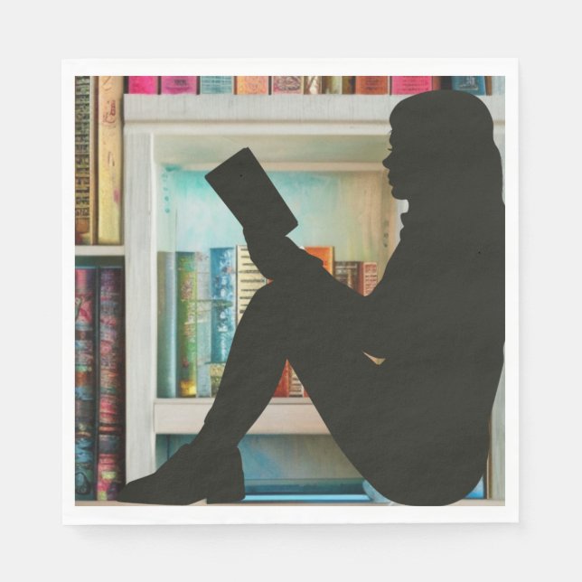 Serviette En Papier Auteur de livres (Devant)