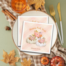 Automne Citrouille Harvest rose Personnaliser d'ac