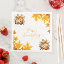 Automne Feuilles Thankesgiving