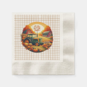 Serviette En Papier Automne rustique/vintage sur la ferme