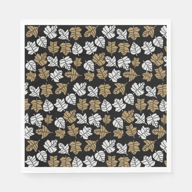 Serviette En Papier Automne Transition de la nature (Devant)