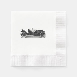 Serviette En Papier Automobile classique 1910
