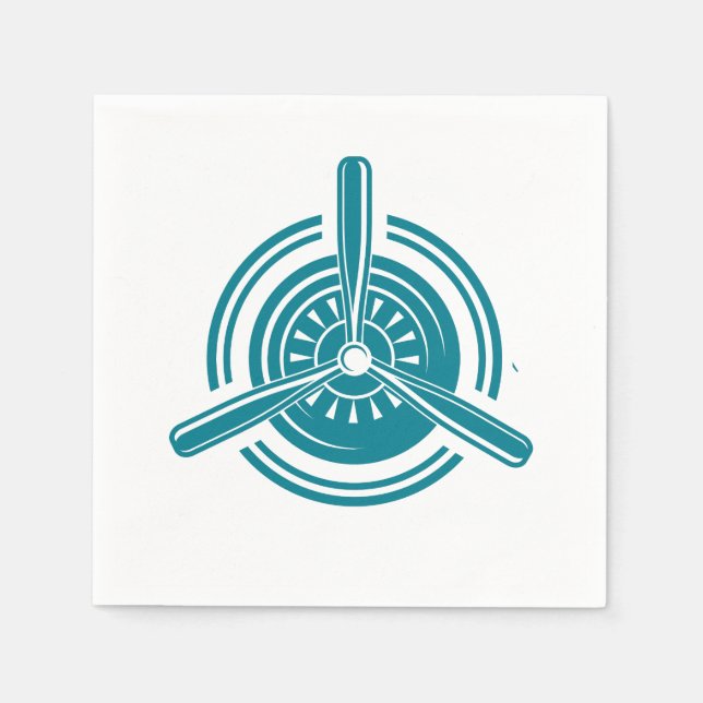 Serviette En Papier Avion (Devant)