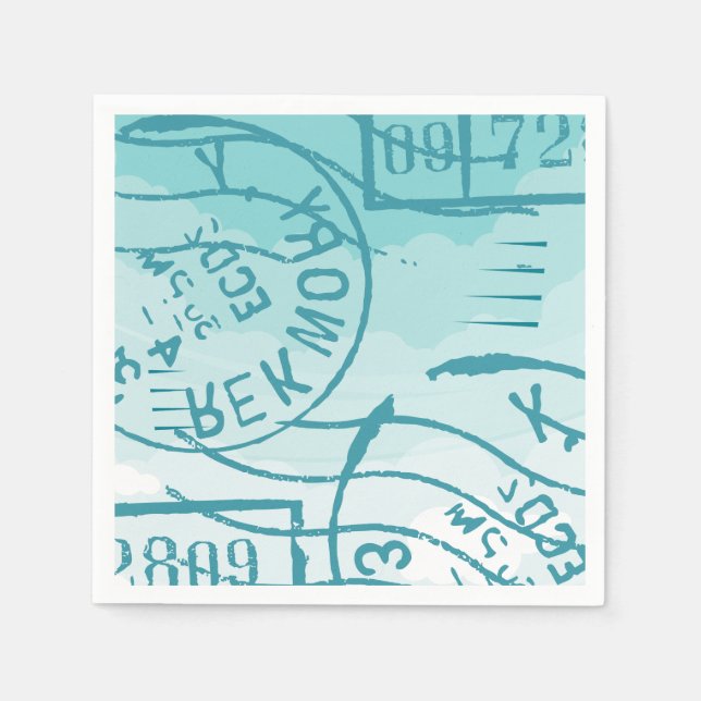 Serviette En Papier Avion (Devant)