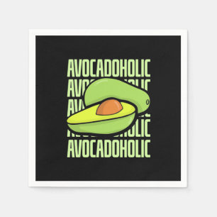 Serviette En Papier Avocado Fruit Food
