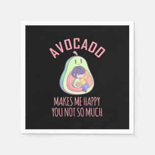 Serviette En Papier Avocado Me Rend Heureux