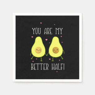 Serviette En Papier Avocado Tu Es Ma Meilleure Moitié