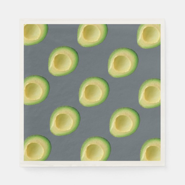 Serviette En Papier Avocados Scrumscious (Devant)