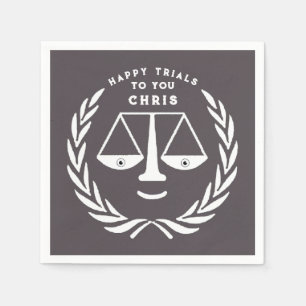 Serviette En Papier Avocat de la Faculté de droit Napkins