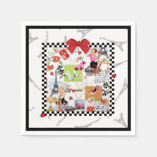 Serviette En Papier Avril à Paris 1er