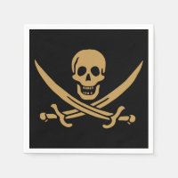 Aztec Gold Crâne et cutlass Pirate Calico Jack
