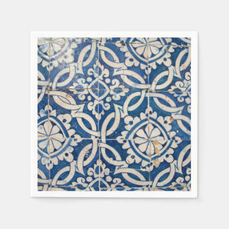 Serviette En Papier azulejo portugais vintage