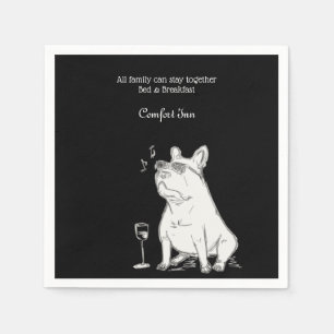 Serviette En Papier B&B Comfort Inn avec animaux de compagnie