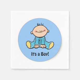 Serviette En Papier Baby Boy