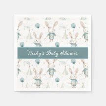 Baby Bunny Baby shower personnalisé