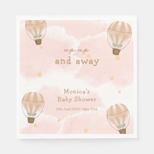 Serviette En Papier Baby shower à bulle à air chaud neutre doux