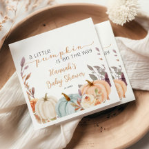 Baby shower Automne Un Peu Citrouille
