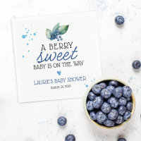 Baby Shower aux Myrtilles Sucrées