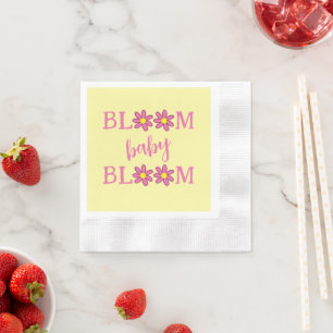 Serviette En Papier Baby shower Bloom Baby Bloom