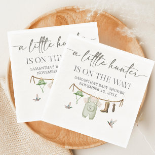 Serviette En Papier Baby Shower Chasse au Canard