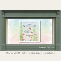 Baby Shower Colombe et Fleur Sauvage