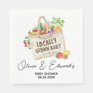 Serviette En Papier Baby shower cultivé localement