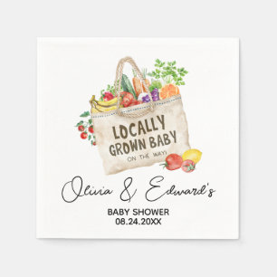 Serviette En Papier Baby shower cultivé localement