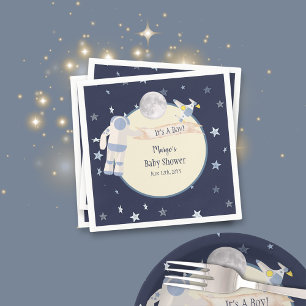 Serviette En Papier Baby shower d'astronautes Space Baby
