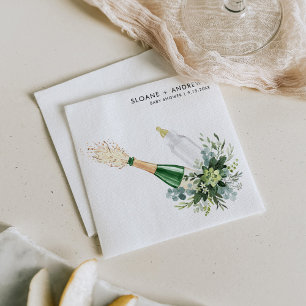 Serviette En Papier BABY SHOWER de bouteilles REMY Poppin