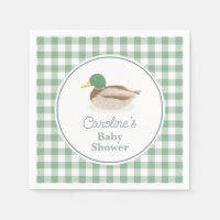Baby shower de chasse du canard de Mallard