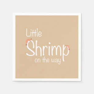 Serviette En Papier Baby shower de crevettes