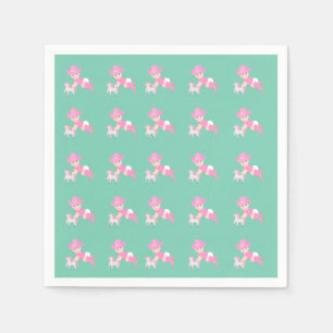 Serviette En Papier Baby shower De Femme Ou Serviettes D'Anniversaire