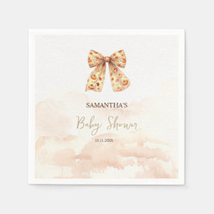 Serviette En Papier Baby shower de la corneille Citrouille de mûre aut