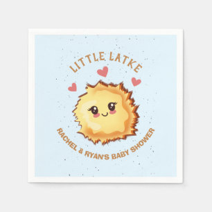 Serviette En Papier Baby shower de Little Latke Hanoukka
