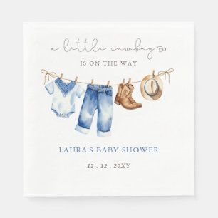 Serviette En Papier Baby shower de petit garçon