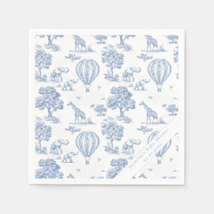 Serviette En Papier baby shower de toile personnalisé