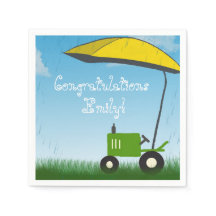 Baby shower de tracteur